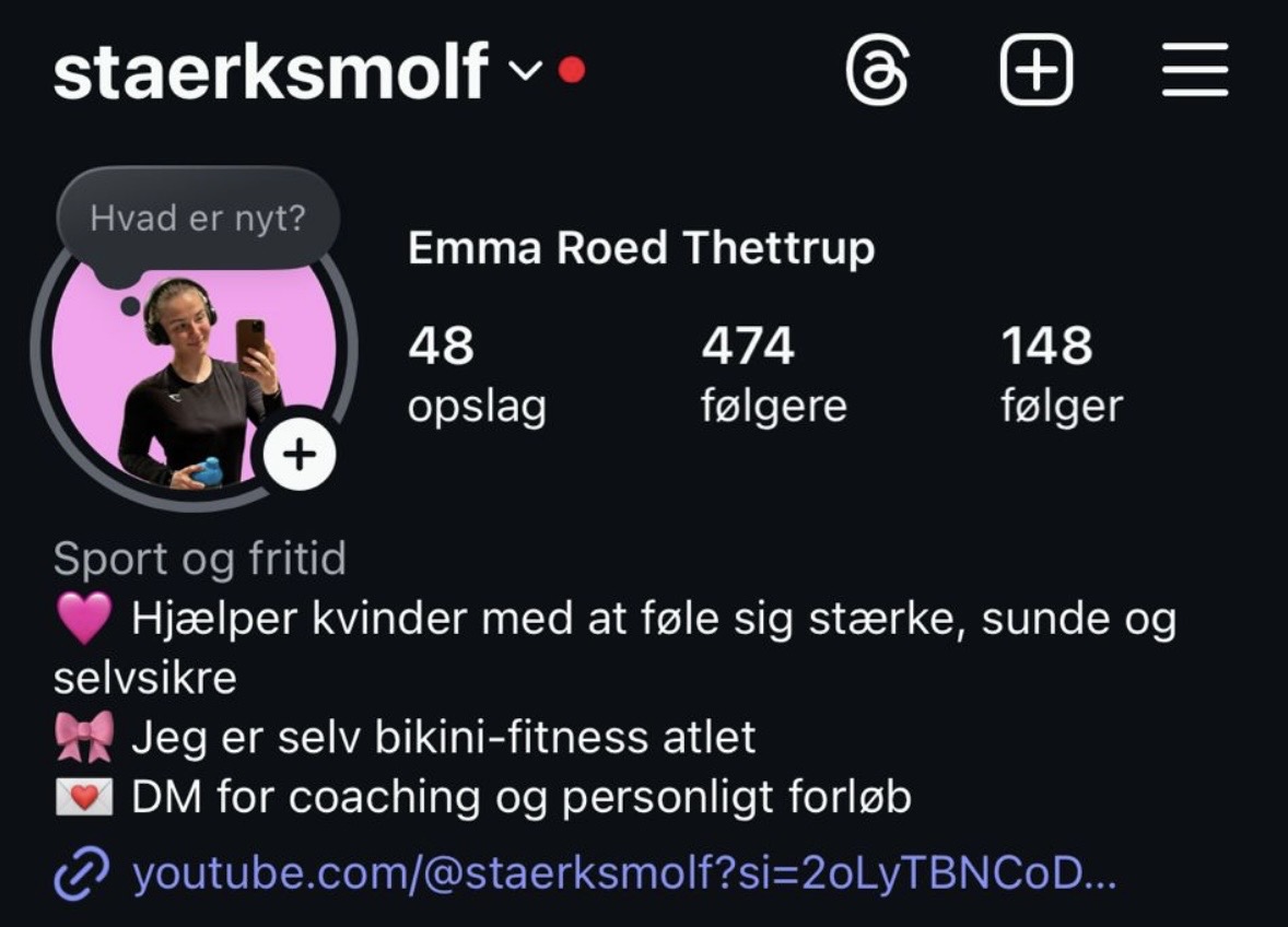 Besked fra en coach med resultater