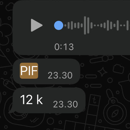 Besked fra en coach med resultater